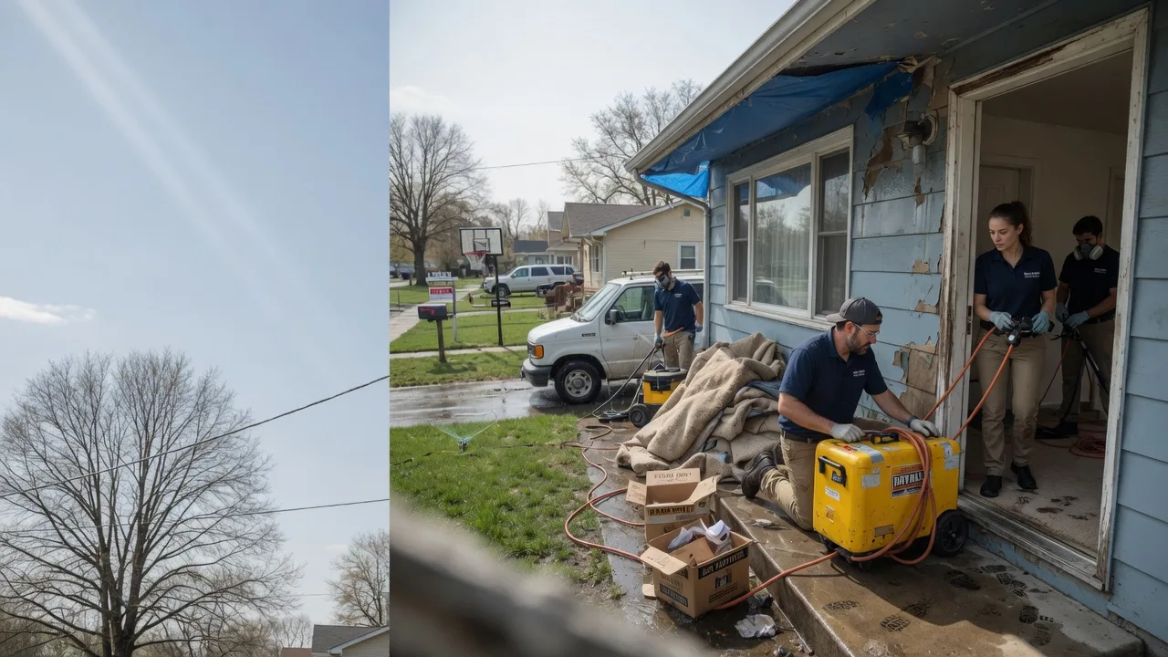 Basement Flood Cleanup in Jena, LA near me